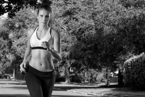 Jennifer Kirkpatrick Black and White Nike Running Ad - Ryan G photo